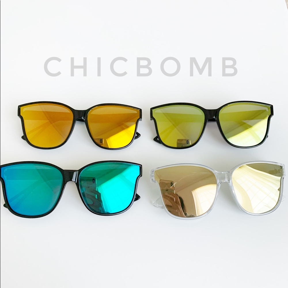In Trend LOOK AT ME  Mirrored Sunglasses - Picture 5 of 5